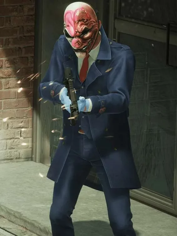 Payday 3 Hoxton James Hoxworth Blue Costume Coat