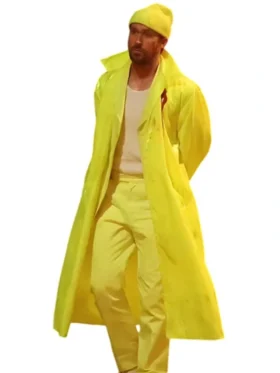 Colt Seavers The Fall Guy Ryan Gosling Yellow Coat | Buy Now, The Fall Guy Ryan Gosling Coat