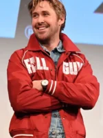 The Fall Guy 2024 Ryan Gosling Red Jacket back