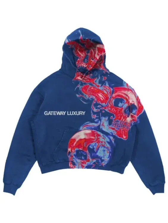 Gateway Luxury Blue Hoodie