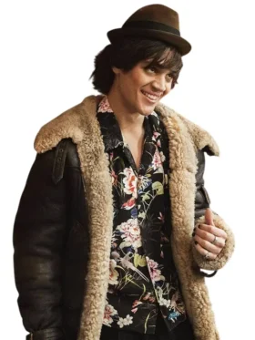 David Iacono Dead Boy Detectives Shearling Leather Jacket