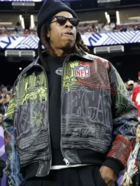 Las Vegas Super Bowl LVIII Black Jacket (1)