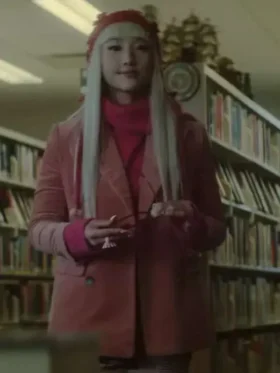 Niko Sasaki Dead Boy Detectives Pink Coat (1)