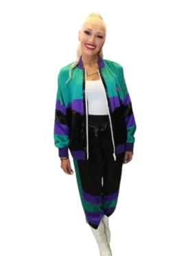 Super Bowl LVIII Gwen Stefani Bomber Jacket back