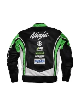 Mens Kawasaki Ninja Racing Motorbike Cordura Jacket