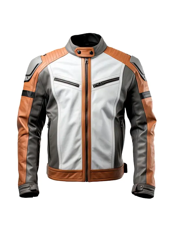 Men’s Sheepskin Café Racer motorcycle Jacket