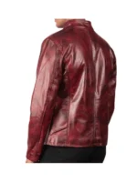 Ryan-distressed-biker-burgundy-leather-jacket