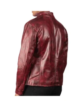 Ryan-distressed-biker-burgundy-leather-jacket