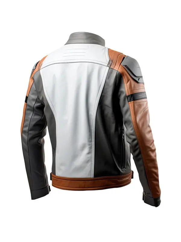 Sheepskin Café Racer motorcycle Jacket