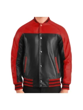mens-black-red-leather-varsity-jacket