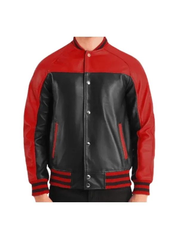 mens-black-red-leather-varsity-jacket