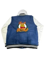 90s Xxxtentacion Winnie The Pooh Varsity Denim Jacket