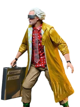 Back to the Future 2 Doc Brown Yellow Coat