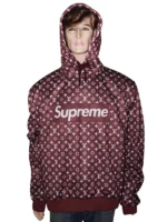 Brown Supreme Hoodie for men and women