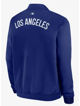Dodgers Blue Varsity Jacket