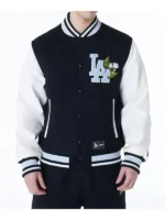 Floral LA Dodgers Baseball Jacket