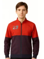 French Open Novak Djokovic 23 Jacket – Front View on Young Male Model