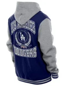 New Era Throwback Los Angeles Dodgers Hoodie Jacket