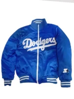 Billie Eilish Dodgers Varsity Jacket