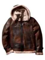 Mens Sheepskin B3 Leather Aviator Jacket