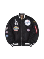 New Era Dodgers All Star Satin Jacket