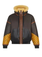 Power Book II Ghost Mary J. Blige Shearling Leather Jacket