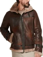 Mens Sheepskin B3 Leather Aviator Jacket