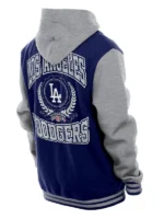 New Era Throwback Los Angeles Dodgers Hoodie Jacket