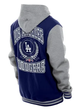New Era Throwback Los Angeles Dodgers Hoodie Jacket
