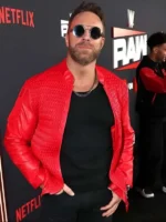 WWE RAW LA Knight Leather Jacket