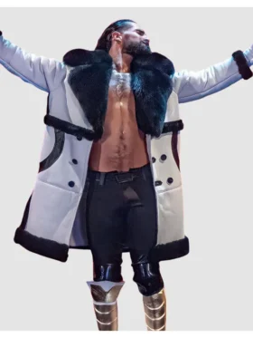 WWE Raw Seth Rollins White Coat