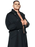 Smackdown Gunther Black Double Breasted Long Coat
