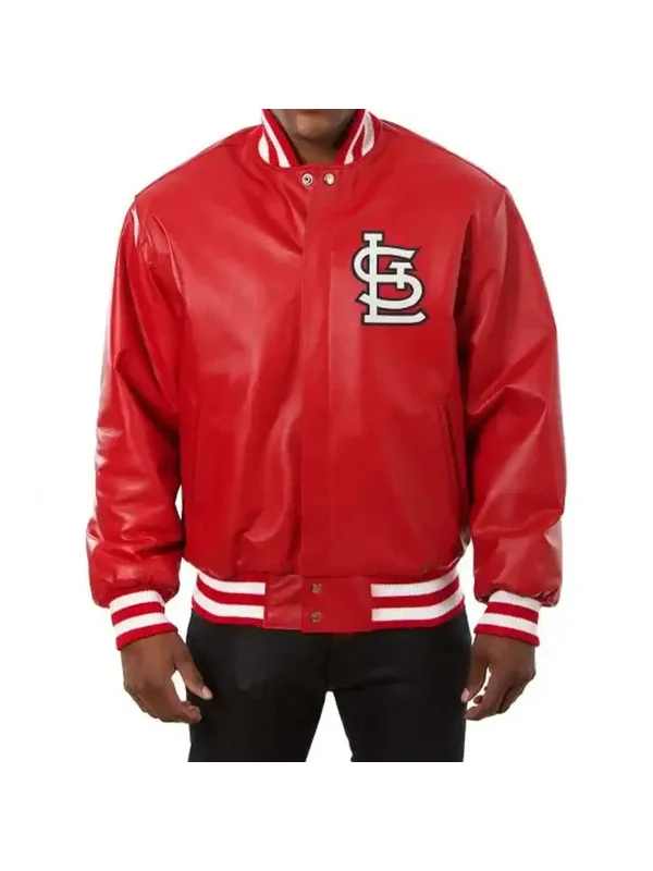 St. Louis Cardinals Baseball Bomber Letterman Jacket