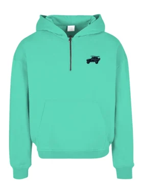 enjoy-every-sunset-custom-hoodie-teal-beach-graphic-pullover