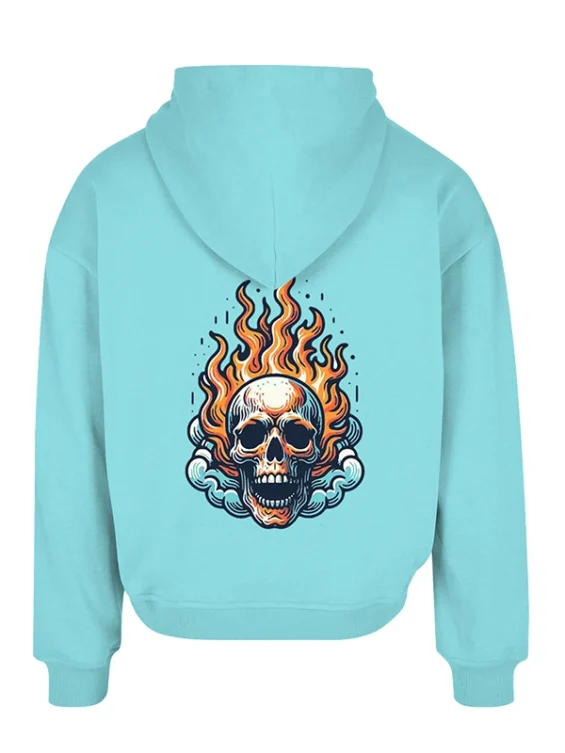 flaming-skull-custom-hoodie-blue-street-style-graphic-pullover