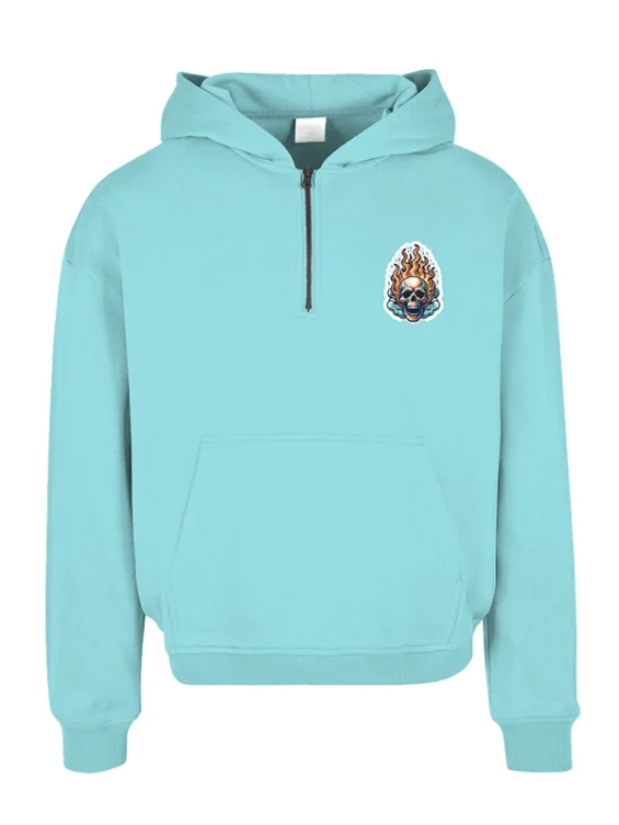 killdeath-skull-custom-hoodie-blue-fire-graphic-street-pullover