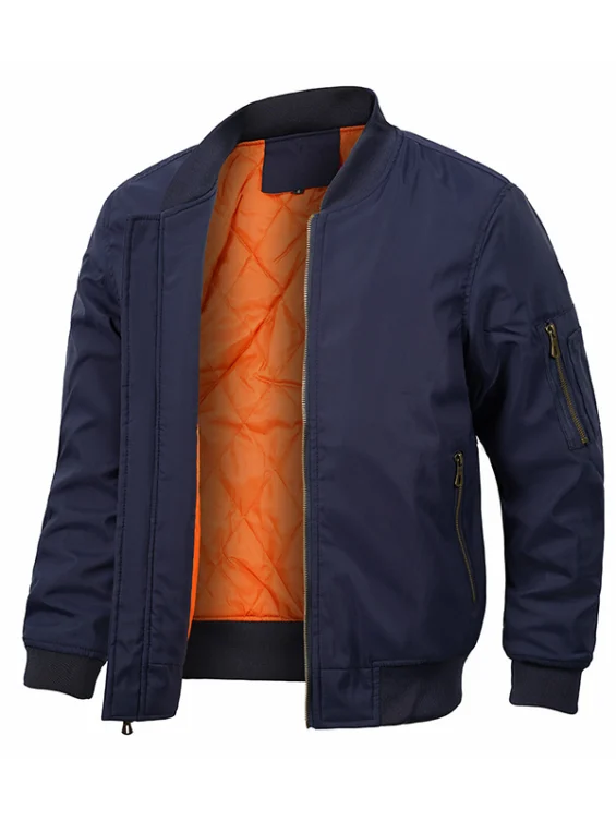 mens-light-weight-quilted-bomber-aviator-jacket