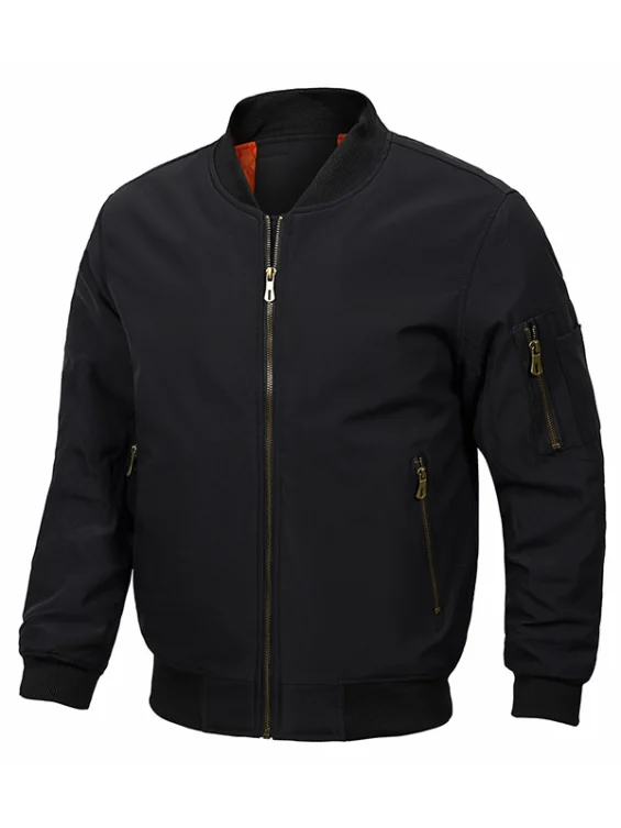 mens-light-weight-quilted-bomber-aviator-jacket