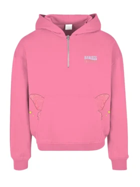 radiate-positivity-custom-hoodie-pink-butterfly-graphic-pullover