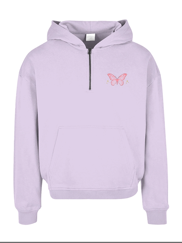 radiate-positivity-custom-hoodie-purple-butterfly-graphic-pullover