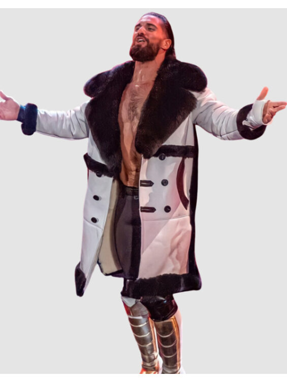 WWE Raw Seth Rollins White Coat