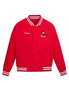 Disneyland Red Varsity Jacket