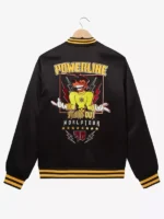 Powerline Black Bomber Jacket