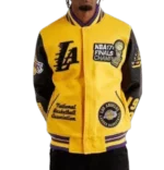 Pro Standard NBA Los Angeles Lakers Mash Up Varsity Jacket