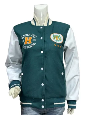 Stranger Things Wool-blend Baseball Jacket