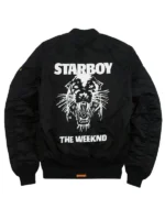 The Weeknd Starboy Panther XO Bomber Jacket