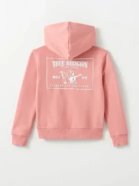 True Religion Pink Hoodie