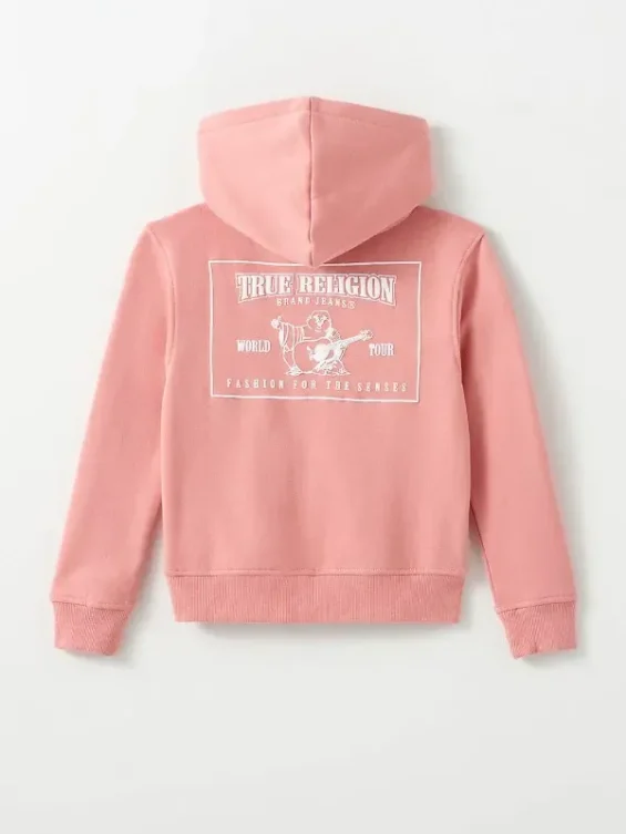 True Religion Pink Hoodie