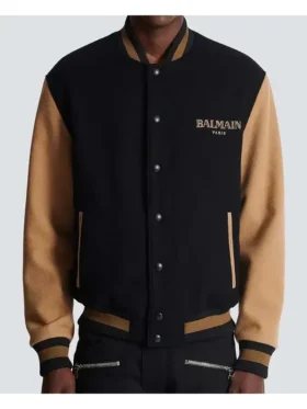 Two Tone Varsity Jacket