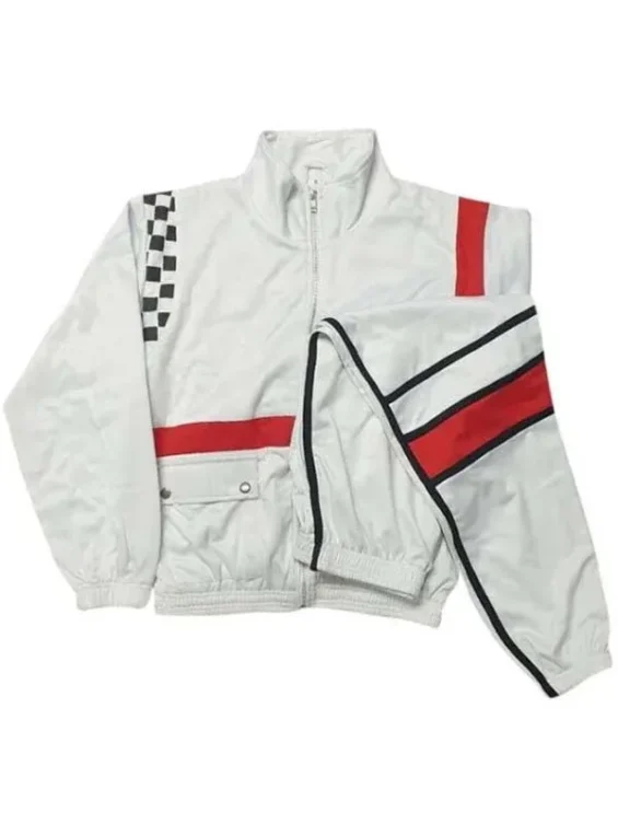 Whitney Houston White Tracksuit